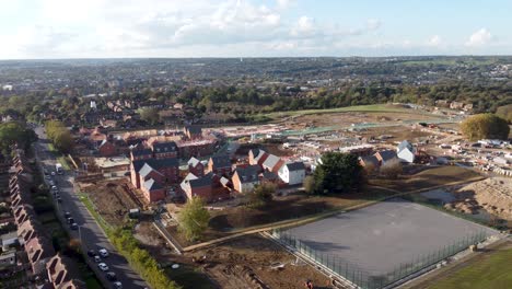 Royal-Parade-Housing-Development-Canterbury-Construction-Crane-Up-4K