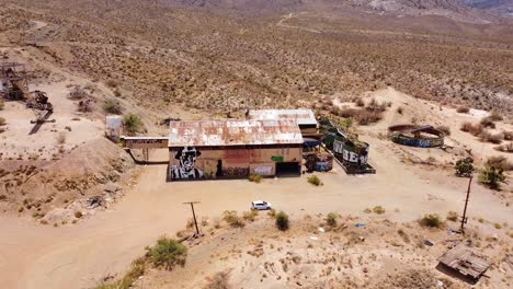 aerial-view-of-an-abandoned-factory-in-the-California-desert