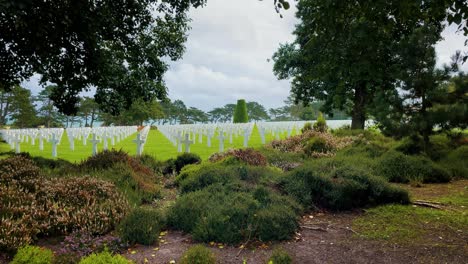 Lots-of-US-military-graves-with-white-cross