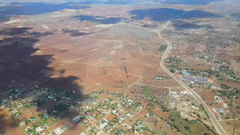 High-aerial-view-of-African-farmlands-in-rural-Kenya