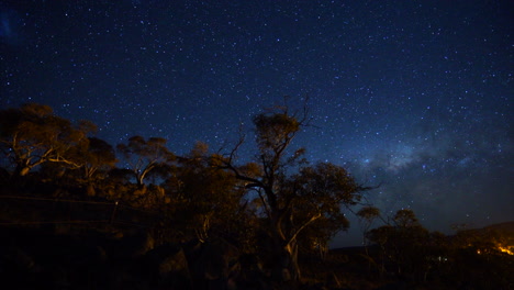 Australien-Schöne-Atemberaubende-Milchstraße-Souther-Cross-Nacht-Sternspuren-3-Zeitraffer-Von-Taylor-Brant-Film