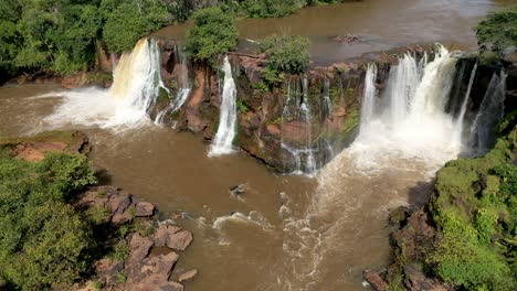 Aerial-view-Prata-waterfall-at-Chapada-das-Mesas-National-Park