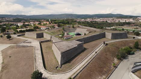 Fort-of-São-Neutel-ancient-military-fortification-in-Chaves,-Portugal