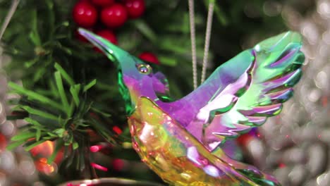Crystal-christmas-ornaments.-Zoom.-Hummingbird-and-reindeer