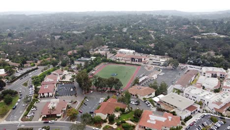 Aerial-drone-view-of-the-stadium-from-the-air