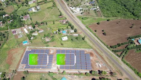 Molino-De-Viento-De-Energía-Alternativa-Y-Panel-Solar-Producción-De-Energía-Verde