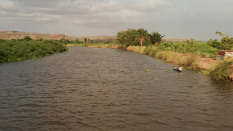 flying-over-the-kwanza-river,-Angola,-Africa-9