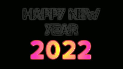 Neon-sign-happy-new-years-2022-text-on-black-background