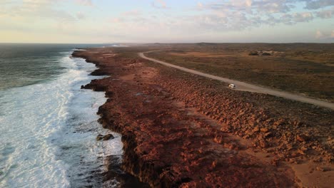 Secluded-campsite-at-Quobba-blowholes-in-Carnarvon