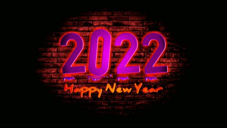 Neon-sign-happy-new-years-2022-text-with-brick-wall-background