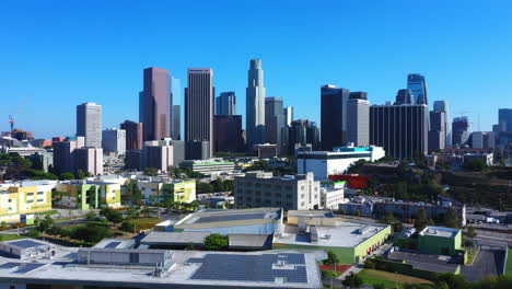 Skyline-Der-Innenstadt-Von-Los-Angeles-Während-Des-Tages