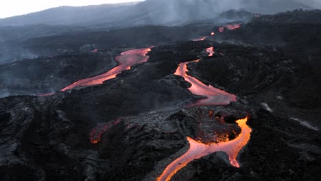 drone-flying-very-close-to-the-lava-streams-of-the-Cumbre-Vieja-volcano-during-eruption
