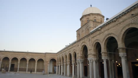 Panoramablick-Auf-Die-Al-Zaytuna-Moschee-In-Tunis,-Tunesien