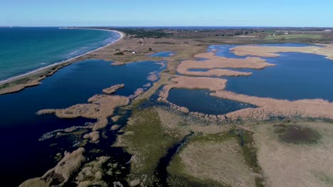 Drone-video-of-danish-protected-coast-and-wetlands
