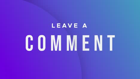 Leave-a-comment-call-for-action-on-youtube-animation