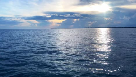 Schönes-Leben-Islamorada-Ozean-Gewässer-Florida-Schlüssel-Sonnenuntergang