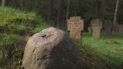 Field-stone-near-an-old-wartime-cemetery
