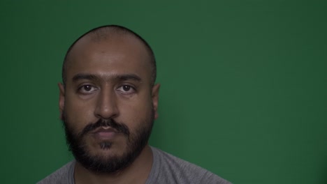 UK-Asian-Male-Looking-Directly-At-Camera,-Face-Portrait