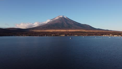 Vista-Aérea-Del-Horizonte-En-Mt.-Fuji