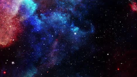Universo-Oscuro-Y-Nubes-Nebulosas-En-Movimiento
