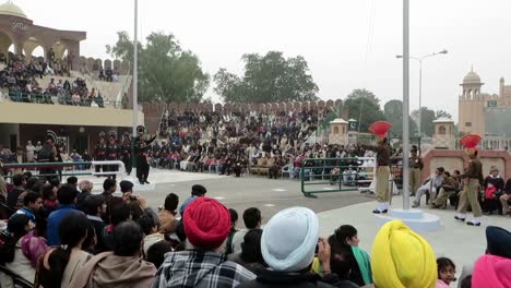 Wagah,-India---January-25,-2014:-The-Attari-Wagah-border-ceremony-between-Pakistan-and-India-happens-on-a-daily-time-schedule