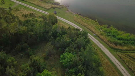 Drone-shot-at-the-coast-of-the-Estonian-island-Saaremaa