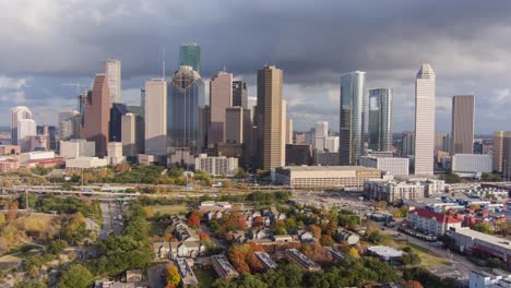A-time-lapse-establishing-shot-of-downtown-Houston