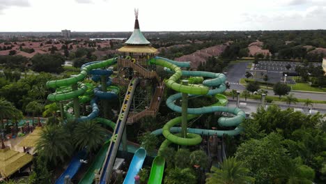 Luftbild-Wasser-Themenpark-Vulkan-Bay-Universal-Studios-Florida-Orlando-Urlaub