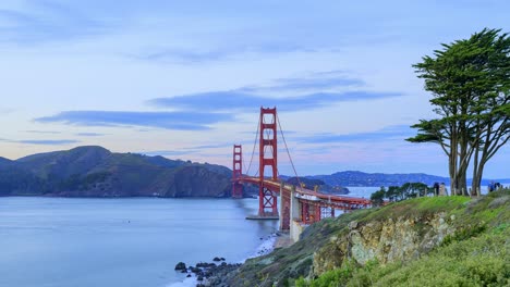 Zeitraffer:-San-Francisco-Golden-Gate-Bridge-Landschaft