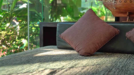 comfortable-pillow-decoration-on-sofa-at-balcony-area