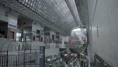 Interior-of-Kyoto-JR-Station-Building,-Japan