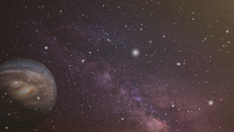 a-planet-in-the-universe-with-a-milkyway-background