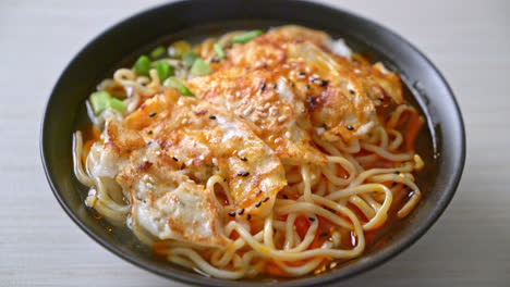 ramen-noodles-with-gyoza-or-pork-dumplings---Asian-food-style