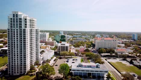 Clearwater-Florida-Downtown-Aerial-in-4k
