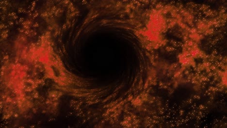 Die-Oberfläche-Der-Sich-Bewegenden-Schwarzen-Löcher-Im-Universum