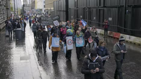 Over-250000-people-march-in-protest-from-Kelvingrove-park-to-Glasgow-green-during-COP26