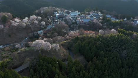 Berge-Von-Yoshino,-Nara-Japan