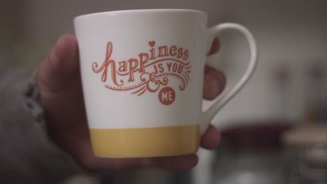 Glück-Ist-Du-Und-Ich-Kaffeetasse-Zu-Hause