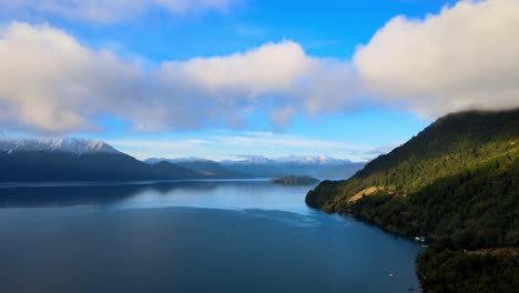 Aerial-view-of-Lake-Todos-Los-Santos-in-southern-Chile-on-a-cloudy-day