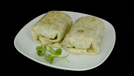 Burrito-En-Un-Plato-Giratorio