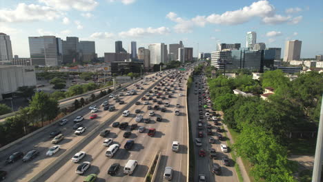 Galleria Area Of Houston Texas Stock Photo - Download Image Now - Houston -  Texas, Traffic Jam, Above - iStock
