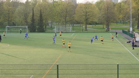 Football-match-in-the-evening