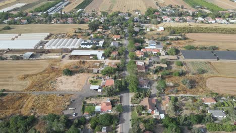 Luftaufnahme-Des-Dorfes-Tkuma-Im-Südlichen-Bezirk-Sdot-Negev,-Israel