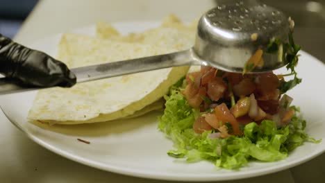 Quesadillas-with-fresh-salad-and-pico-de-gallo