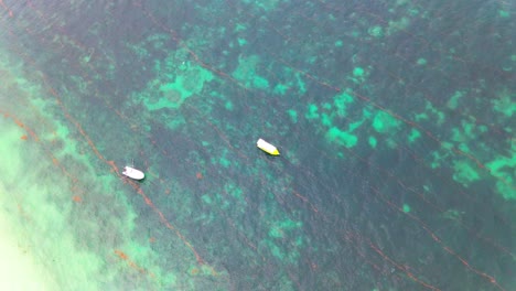 Aerial-Drone-Footage-Of-Fishing-Boat