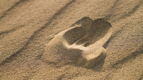 Weibliche-Hand-Fängt-Sand-Aus-Den-Dünen-In-Der-Wüste-Death-Valley-Im-Osten-Kaliforniens,-USA