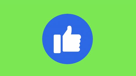 Facebook-Like-Button-Animation-Green-Screen-4K