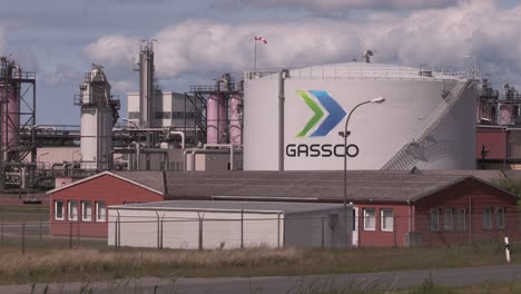 Gassco-Werk-Oder-Terminal-In-Emden,-Deutschland