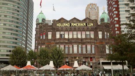 Hotel-New-York,-historical-building-in-Rotterdam