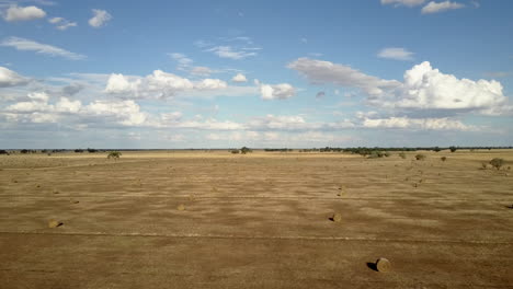 Establishing-aerial-shot-showing-wide-vast-open-spaces-of-a-typical-rural-country-scene